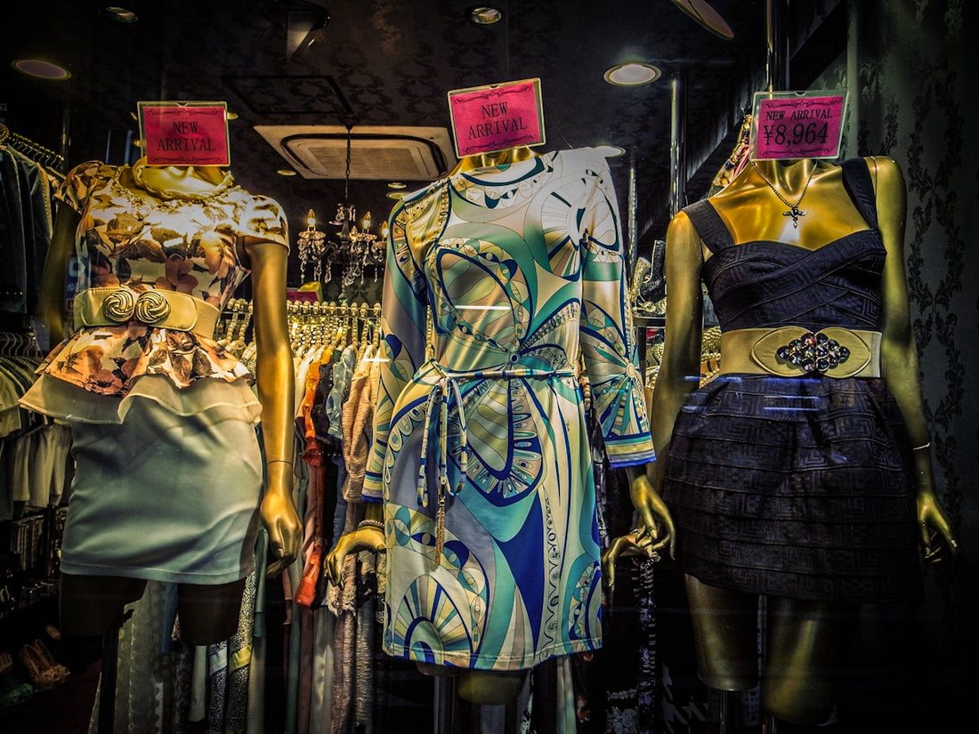 woman in blue and yellow dress